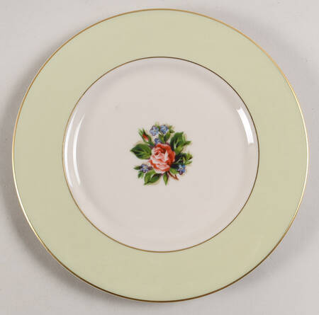 Romance Rose Salad Plate by Fine Arts