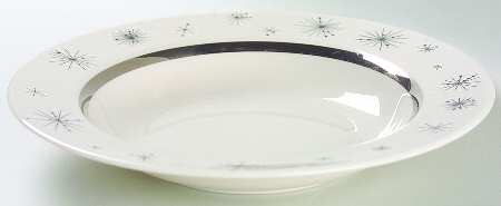 Romance of The Stars Cream Rim Soup Bowl