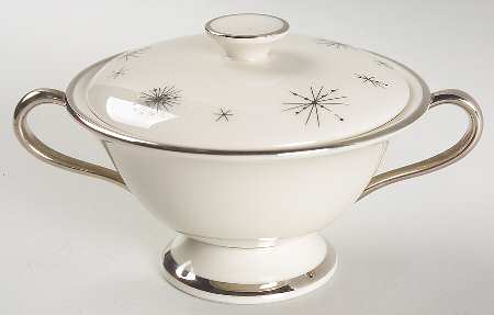 Romance of The Stars Cream Sugar Bowl & Lid