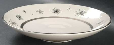 Romance of The Stars Cream Round Compote (Height X Width)