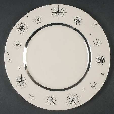 Romance of The Stars Cream Salad Plate