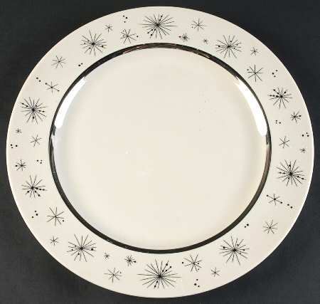 Romance of The Stars Cream 13" Chop Plate (Round Platter)