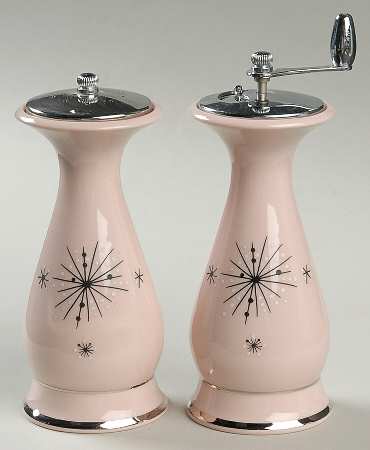 Romance of The Stars Pink Salt Mill & Pepper Mill Set