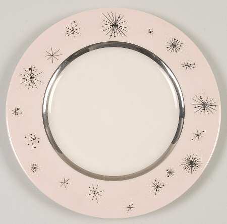 Romance of The Stars Pink Bread & Butter Plate