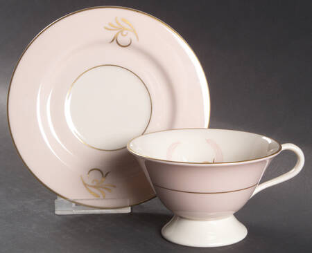 Royal Splendor Footed Cup & Saucer Set