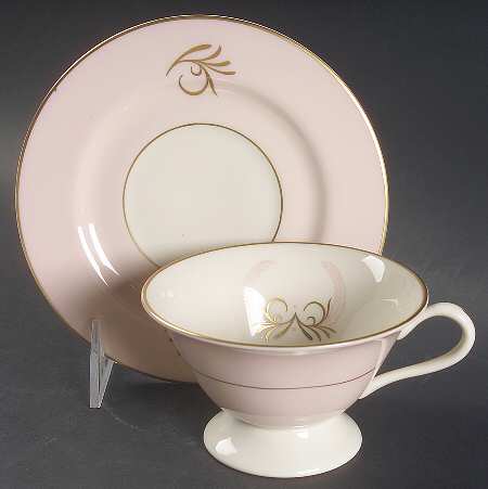 Royal Splendor Footed Cup & Saucer Set