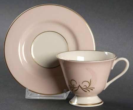 Royal Splendor Footed Demitasse Cup & Saucer Set