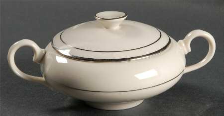 Serenity Sugar Bowl & Lid by Fine Arts