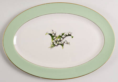 Springtime 12" Oval Serving Platter