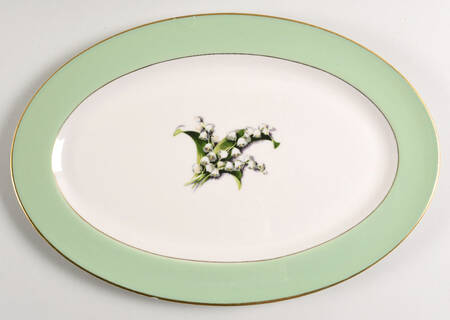 Springtime 13" Oval Serving Platter