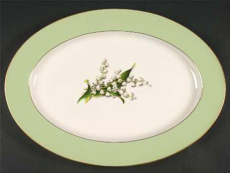 Springtime 15" Oval Serving Platter