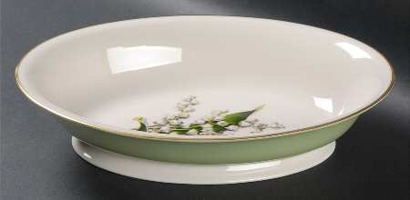 Springtime 10" Oval Vegetable Bowl