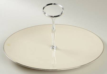 Tranquility Round Serving Plate with Handle (DP)