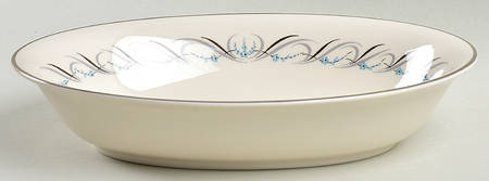 Waltz of Spring (Coupe) 10" Oval Vegetable Bowl