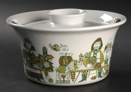 Market 1 Qt Round Covered Casserole