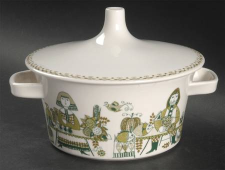 Market 1 Qt Round Covered Casserole