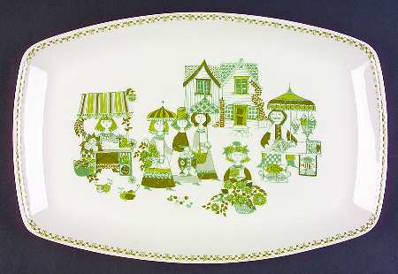 Market 15" Oval Serving Platter
