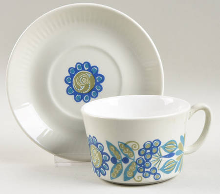 Turi Gramstad Oliver Flat Cup & Saucer Set