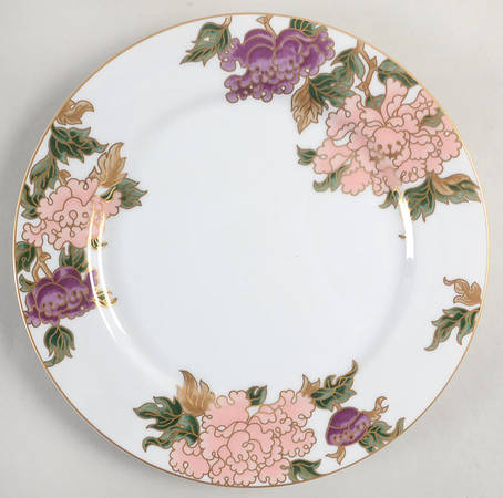 Cloisonne Peony White by Fitz and Floyd