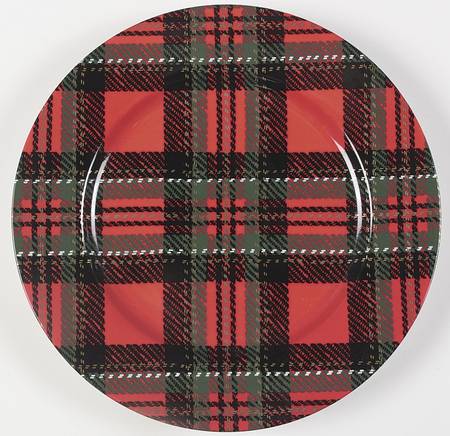 Country Plaid Service Plate (Charger)