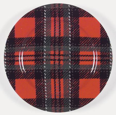 Country Plaid Luncheon Plate