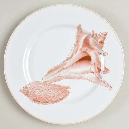 Coquille Salad Plate by Fitz and Floyd