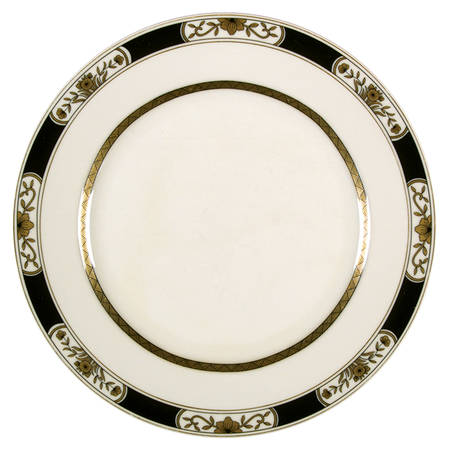Fleur Orientale Black by Fitz and Floyd