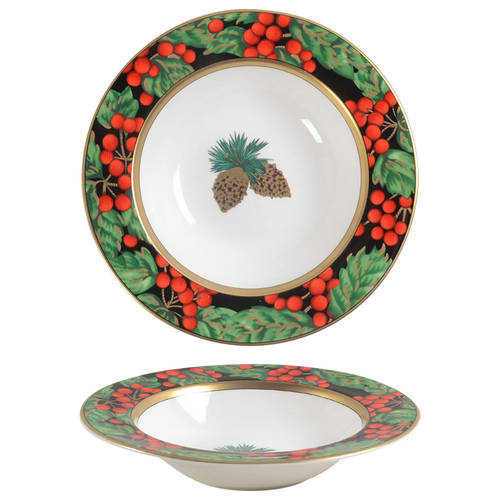 Holiday Pine Soup/Cereal Bowl