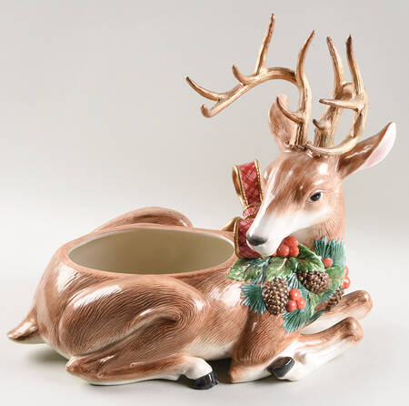 Holiday Pine Figural Tureen No Lid
