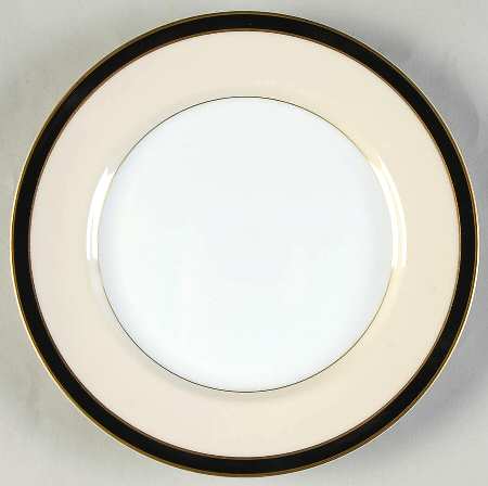 Montmartre Black Salad Plate