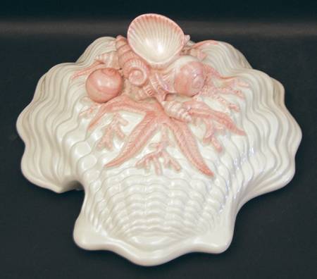 Oceana (Pink Coral Edge) Lid for Tureen