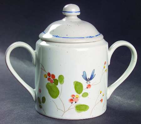 Oiseau Sugar Bowl & Lid