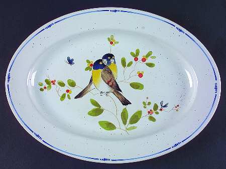Oiseau 14" Oval Serving Platter