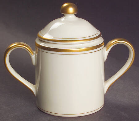 Palais Buff Sugar Bowl & Lid