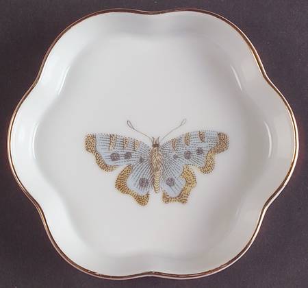 Pastel Poppy (White Background) 4" Ashtray