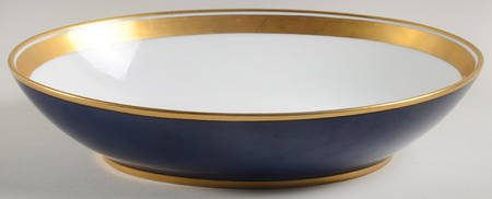 Renaissance Cobalt Blue (Japan) 10" Oval Vegetable Bowl