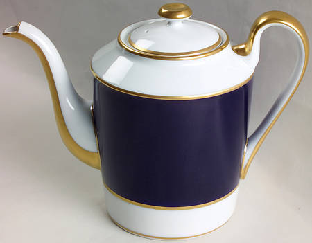 Renaissance Cobalt Blue (Japan) Coffee Pot & Lid