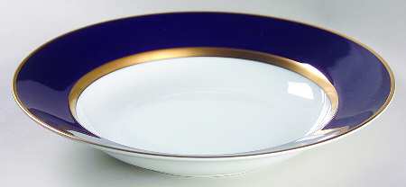 Renaissance Cobalt Blue (Japan) Large Rim Soup Bowl
