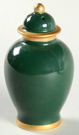 Renaissance Dark Green Salt Shaker