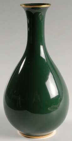Renaissance Dark Green 9" Vase