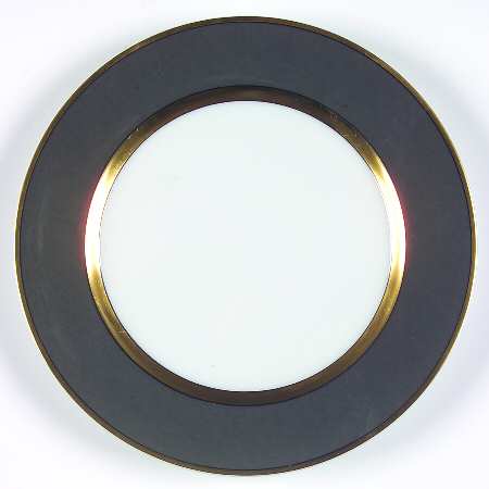 Renaissance Gray Bread & Butter Plate by Fitz and Floyd
