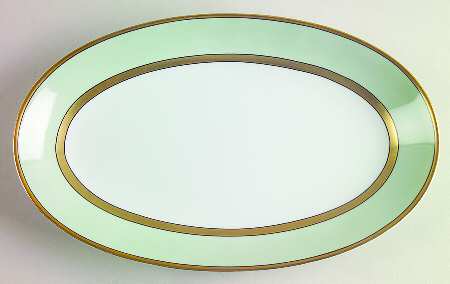Renaissance Mint Green Relish/Gravy Underplate