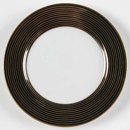 Rondelle Black Bread & Butter Plate