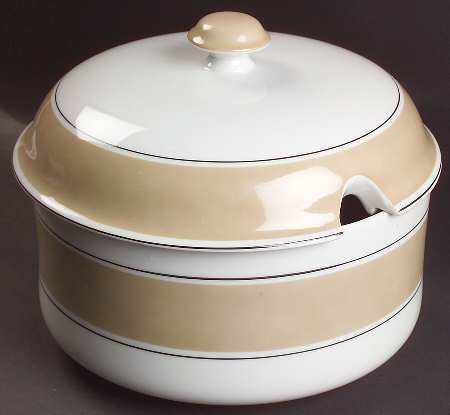 Rondelet Taupe Tureen &  Lid