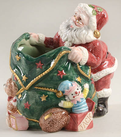 Santa's List 5" Candlestick