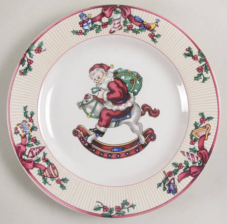 Santa's List Salad Plate