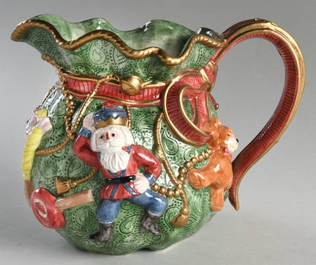 Santa's List 72 Oz Figural Pitcher