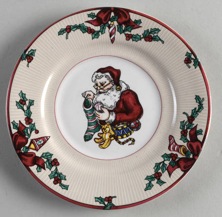 Santa's List Saucer