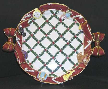 Santa's List 14" Chop Plate (Round Platter)