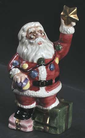 Santa's List Figural Salt Shaker